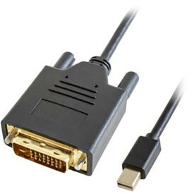 IOデータ IO DATA ゴッパ miniDisplayPort-DVI(D)変換ケーブル 2m ブラック GP-MDPDVI/K-20 [▲][AS]
