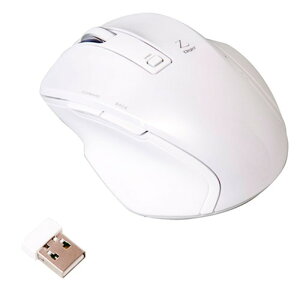 Digio �f�W�I ���^����5�{�^��BlueLED�}�E�X �z���C�g MUS-RKF119W [��][AS]