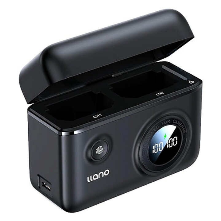 楽天市場】llano デュアル カメラバッテリー急速充電器 NP-FW50用 2つ 