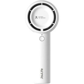 JISULIFE ジスライフ Handheld Fan Life5 2000 ハンディファン ホワイト JL-FA42WH 生活家電 [▲][AS]