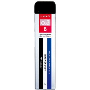 �y10�Z�b�g�z �g���{���M �V���[�v�c ���m�O���t 0.3 B ���m�J���[ Tombow-R3-MGB01X10 ���[�� �M�L�p�� �֐c [��][AS]
