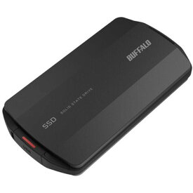 BUFFALO バッファロー 外付けSSD 500GB ブラック SSD-PHP500U3-BA [▲][AS]