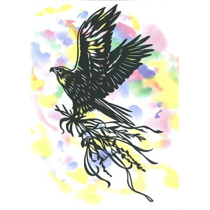 �y5�Z�b�g�z �g���X�g�v�����e�B���O �؂�G�L�b�g ��/hawk-A4black-S �n���h���C�h�y�[�p�[�J�b�g KA4-S01X5 [��][AS]