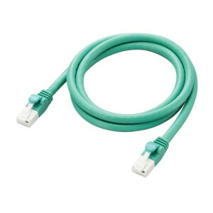 �y3�Z�b�g�z �G���R�� LAN�P�[�u�� CAT6A 1m ���� 10Gbps �X�g���[�g �ܐ܂�h�~ �O���[�� LD-GPAT/GN1/RSX3 [��][AS]
