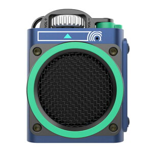 Muzen Wild Go BluetoothXs[J[ łȂtbVȃfUC/RpNg/ptȃTEh u[ MW-PVEI-BL [][AS]