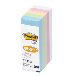 y10Zbgz 3M Post-it |XgCbg J[L[u p ӂ 3M-CP-13SEX10 pi [][AS]