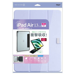 iJoV 13C`iPad Air(M2)p }OlbgՌzP[X p[v TBC-IPA24301PUR [][AS]
