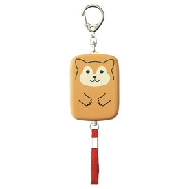 LIHIT LAB. 防犯ブザー PuniLabo 通勤・通学や塾帰りに安心 シバイヌ 22546607 [▲][AS]