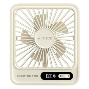 WINTECH �|�[�^�u���f�X�N�g�b�v�t�@�� ���ʂ��ׂ��������ł��� �X�����ŃV���v���ȃf�U�C���̐�@ �T���h�x�[�W�� DF-253SQ �����Ɠd [��][AS]