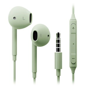 PGA 3.5mm�C���z���v���O �X�e���I�C���z�� �O���[�� PG-SEIE1GR6 [��][AS]