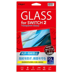 �i�J�o���V Digio Nintendo Switch2�p �K���X ����E�w��h�~ GAF-SW2GS [��][AS]