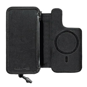 the150 �L���b�V�����X�����iPhone�P�[�X Wrapup �Ȗ؃��U�[ iPhone12�p �u���b�N THE150-0018-BK-TL [��][AS]