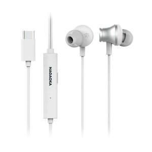 NAGAOKA ANC�@�\����TYPE-C�C���z�� �A�N�e�B�u�m�C�Y�L�����Z�����O �Ő�[�̃f�W�^�������ő������y�� �V���o�[ NTYPEC02SV [��][AS]