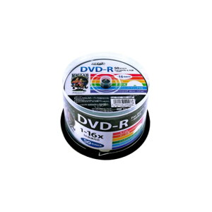 y5Zbgz HIDISC DVD-R 4.7GB 50Xsh 1`16{Ή Chv^u HDDR47JNP50X5 [][AS]