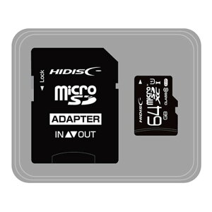 y5Zbgz HIDISC microSDHCJ[h 64GB CLASS10 UHS-1Ή ] Read80 SDϊA_v^t HDMCSDX64GCL10UIJP3X5 [][AS]