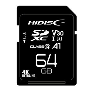 y5Zbgz HIDISC SDXCJ[h 64GB CLASS10 UHS-I Speed class3 A1Ή HDSDX64GCL10V30X5 [][AS]