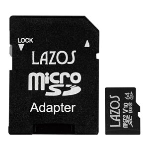 y20Zbgz Lazos ϋvmicroSDJ[h 64GB pbP[W L-B64MSD10-U3V10X20 [][AS]