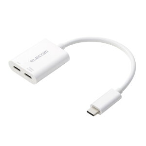 yELECOM/GRz USB-C ϊA_v^ y 100W PD}[d 4Kfo z USB Type-C to Type-C×2 f[^] ( e PC X}z Ή )  [][EL]