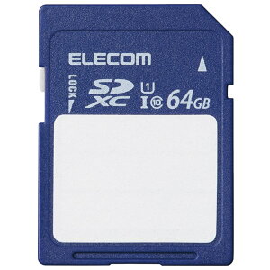 yELECOM/GRz SDXCJ[h ۑe P[Xt UHS-I 80MB s 64GB MF-FS064GU11C [][EL]