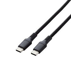 yELECOM/GRz ^CvCP[u ( USBType-C to C ) 1m PD 100W ϋv iCbV y MacBook Pro iPad  TypeC@Ή z ubN [][EL]