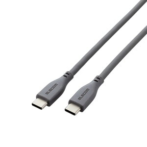 yELECOM/GRz ^CvC P[u ( USB Type-C to C ) 1.5m PD 100W VR 炩 y MacBook Pro iPad  TypeC @Ή z O[ [][EL]