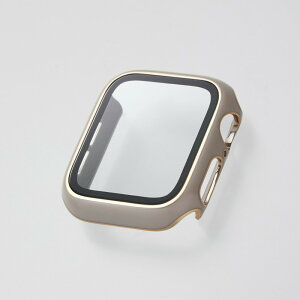 yELECOM/GRz AbvEHb` Jo[ Apple Watch SE (2/1) /Series 6/5/4 [ 40mm ] tJo[ Sʕی &me O[W [][EL]