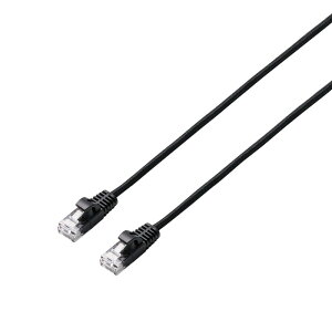 yELECOM/GRz LANP[u CAT6A 7m ܐ܂h~ ϋv bV y f [^[ PS5 PS4 Xbox Ή z ubN LD-GPAM/BK70 [][EL]