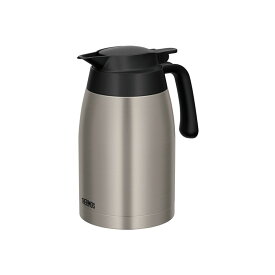 【THERMOS/サーモス】ステンレスポット 保温 保冷 ポット 1.5L ワンタッチレバー TTB-1501 シルバー [▲][KM]