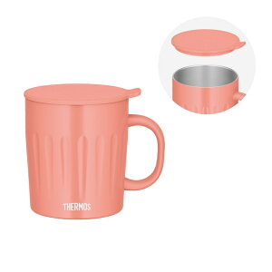 �yTHERMOS/�T�[���X�z �^��f�M�}�O�J�b�v �R�[�����s���N 550ml �t�^�t�� �H���Ή� �ۉ� �ۗ� JTA-550 CP [��][KM]