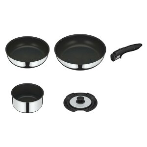 yTHERMOS/T[Xz ̂ƂtCp 5_Zbg FA XeX fuR[g IH/KXΉ tCpF22cm/26cm F16cm KSF-5A S [][KM]