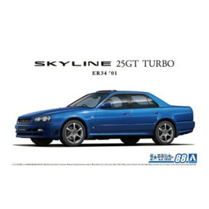 y()ގЁz UfJ[ No.88 1/24 jbT ER34 XJCC 25GT TURBO 01 [][ME]