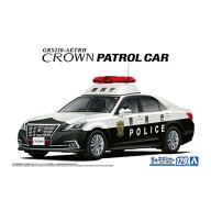 【(株)青島文化教材社】 ザ☆モデルカー 1/24 No.129 トヨタ GRS210 クラウン パトロールカー 警ら用 16 …