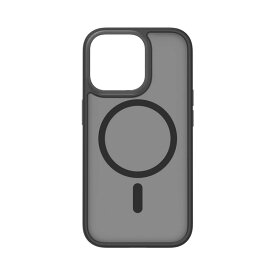 【MOMAX（モーマックス）】Magsafe対応ケース Play for iPhone 15 Pro ブラック 背面カバー型 スマホケース スマートフォンケース [▲][R]