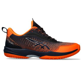 【asics/アシックス】 25.5cm PRESTIGELYTE 5 OC 1043A022 Shocking Orange/Midnight テニス シューズ（ユニ） [▲][ZX]