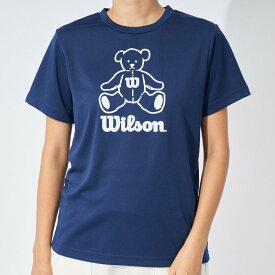 【Wilson/ニッキー】 LLサイズ 半袖 Tシャツ テニス（レディース） ネイビー 443260 [▲][ZX]