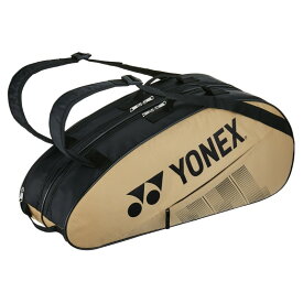 【YONEX/ヨネックス】 ラケットバッグ6（リュックツキ） サンドベージュ テニス バドミントン バッグ BAG2332R [▲][ZX]