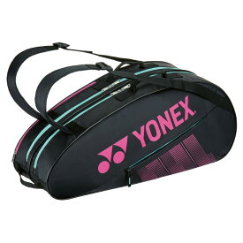 【YONEX/ヨネックス】 ラケットバッグ6（リュックツキ） ピンク/グリーン テニス バドミントン バッグ BAG2332R [▲][ZX]