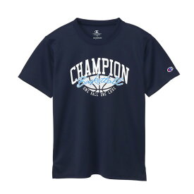 【CHAMPION/チャンピオン】 150サイズ ミニ Tシャツ 半袖 バスケット ウェア (キッズ) 370/ネイビー CK-ZB322 [▲][ZX]
