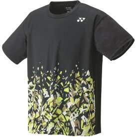 【YONEX/ヨネックス】半袖 ユニドライTシャツ ブラック Sサイズ 日本製 ウェア トップス 16645 [▲][ZX]