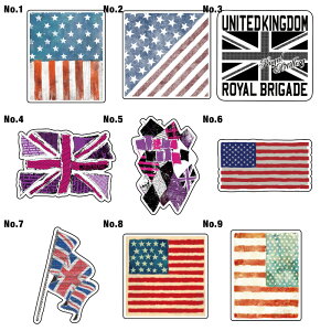 25cm ステッカー シール 車 かっこいい アウトドア スーツケース おしゃれ サーフィン サーフボード バイク 防水 キャラクター カー シール 雑貨 ワッペン スッテカー スティッカー 旗 国旗 フ