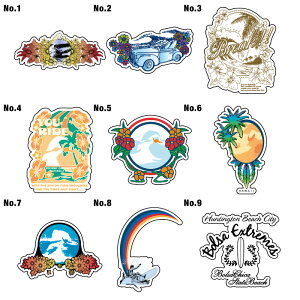 40cm ステッカー シール 車 かっこいい アウトドア スーツケース おしゃれ サーフィン サーフボード バイク 防水 キャラクター カー シール 雑貨 ワッペン スッテカー スティッカー サーフ イ