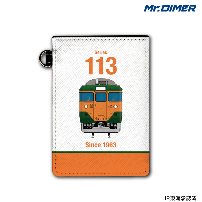 大人気! 鉄道パスケース JR東海 113系 JR東海仕様ICカード ts1109pb-ups01 ミスターダイマー Mr.DIMER 激安通販販売 定期入れパスケース: