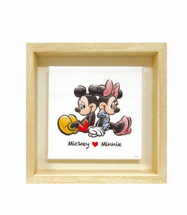 楽天市場 ディズニー スモールキャンバス額装 ミッキー ミニー Ias 壁紙 装飾フィルム Ab ホビナビ