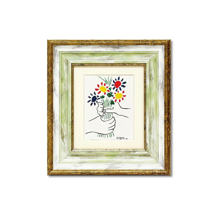 楽天市場 ユーパワー ミュージアム シリーズ アートフレーム ピカソ ブーケ Mw 壁紙 装飾フィルム Ab ホビナビ