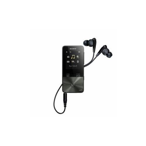 ソニー NW-S315-B ウォークマン Sシリーズ 高い素材 メモリータイプ 16GB 国内最安値 AS ブラック MP3プレーヤー 家電 オーディオ関連