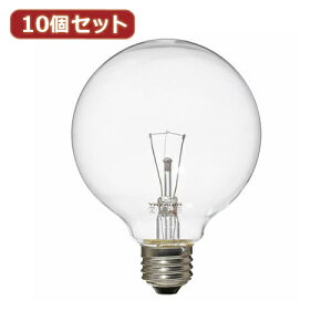 YAZAWA 10�Z�b�g �{�[���d��60W�`�N���A�@GC100V57W95X10 ���� �Ɠd �Ɩ����[��][AS]