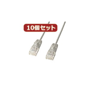 10�Z�b�g�T�����T�v���C �J�e�S��6�����ɍ�LAN�P�[�u���@(���C�g�O���[�A5m) KB-SL6-05X10 suplly ����킳�Ղ炢 �p�\�R�� �p�\�R�����Ӌ@�� �P�[�u��[��][AS]