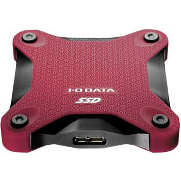 IO DATA アイ オー データ SSPHUA500RB 外付けSSD 500GB ワインレッド SSPH-UA500RB はこぽす対応商品 IO DATA アイ オー データ SSPHUA500RB 外付けSSD 500GB ワインレッド SSPH-UA500RB はこぽす対応商品