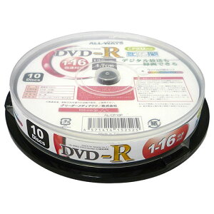 �y400���Z�b�g(10��×40�Z�b�g)�z ALL-WAYS �^��pDVD-R AL-CP10PX40 [��][AS]
