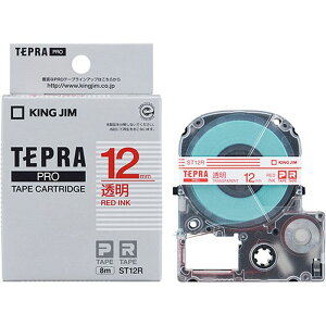 KING JIM LOW evPROe[vx 12mm ԕ KJ-ST12R [][AS]